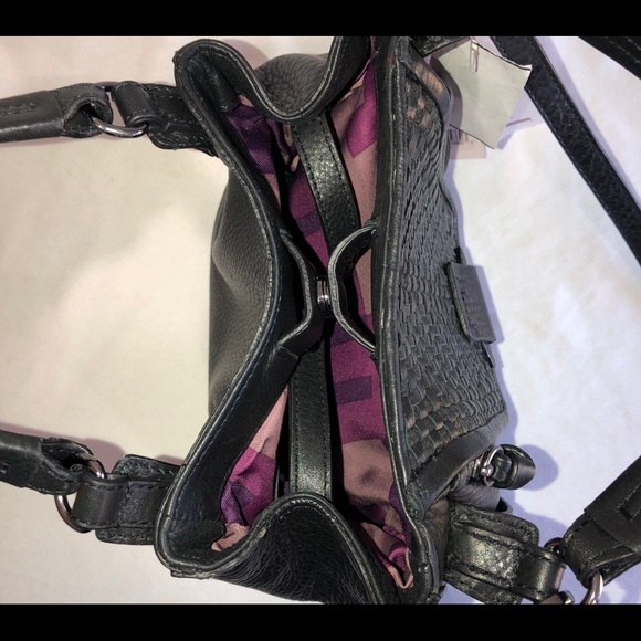 KOOBA Mini Jonnie Black Leather Crossbody Bag - Picture 7 of 8